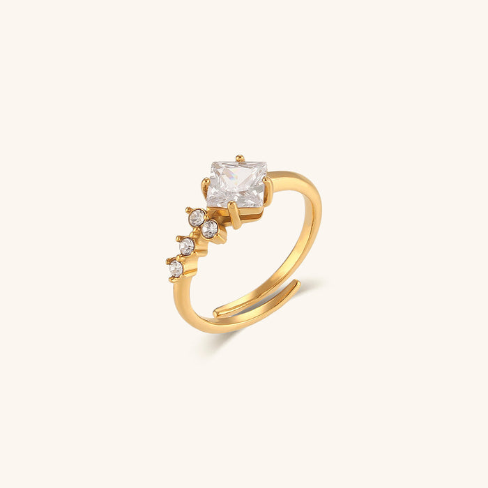 Bague Alaia en or 18 carats à diamants pour femme