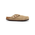 Birkenstock Boston Soft Footbed - Taupe Suede