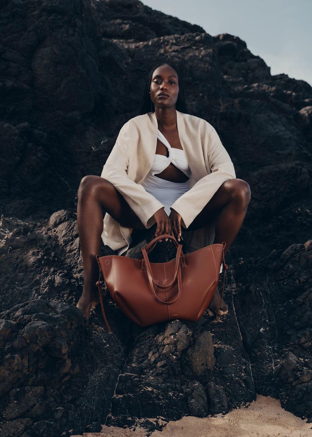 POLÈNE | Cyme – Cognac texturé