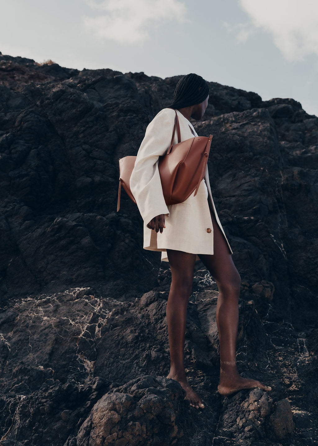 POLÈNE | Cyme – Cognac texturé