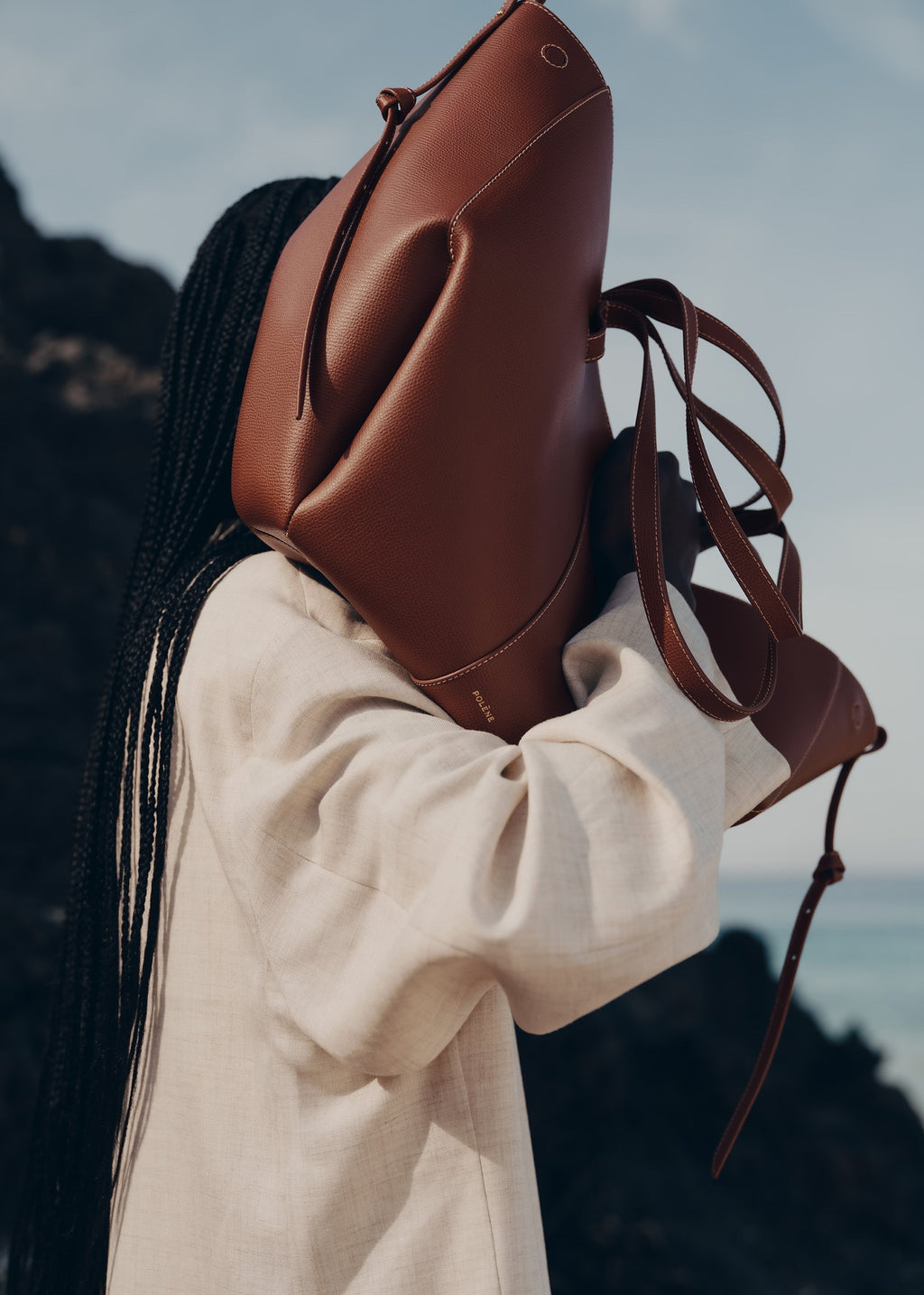 POLÈNE | Cyme – Cognac texturé