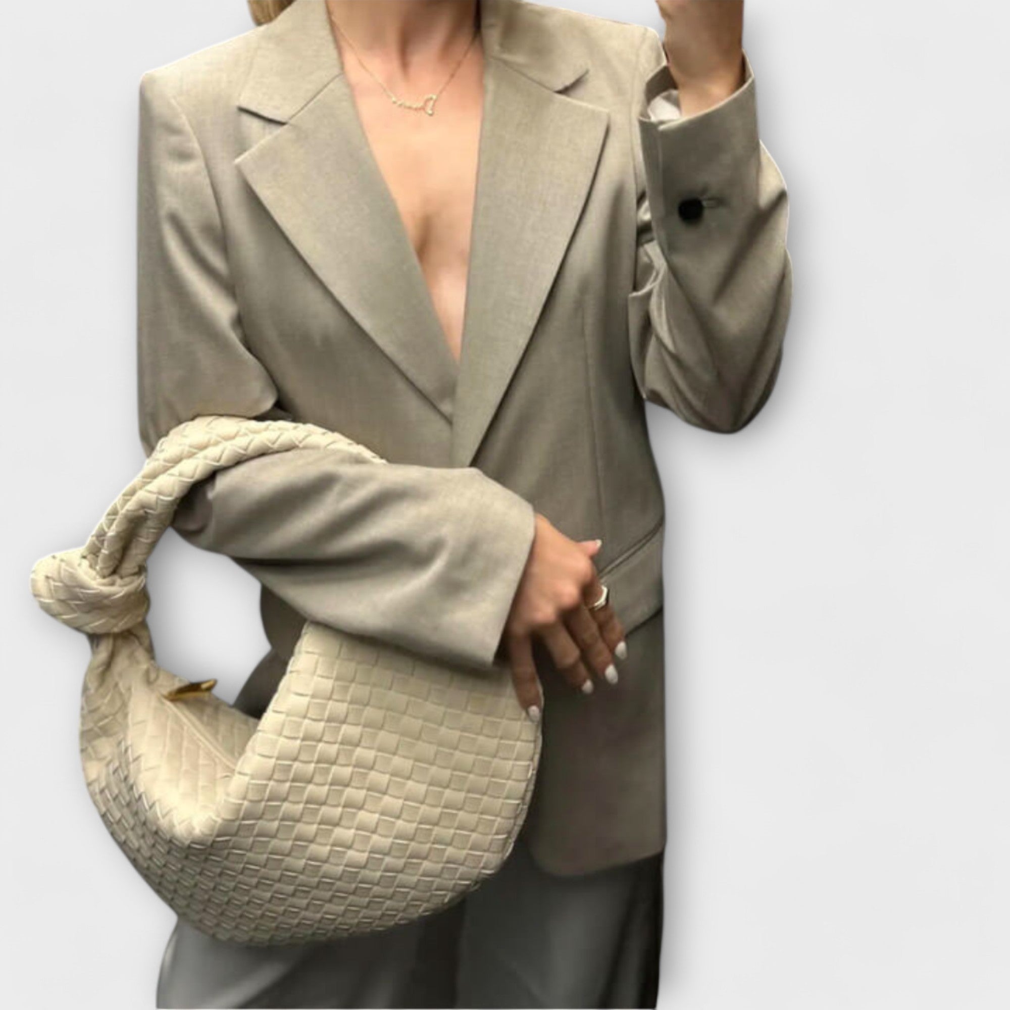 Emi - Grand sac tissé pour femmes