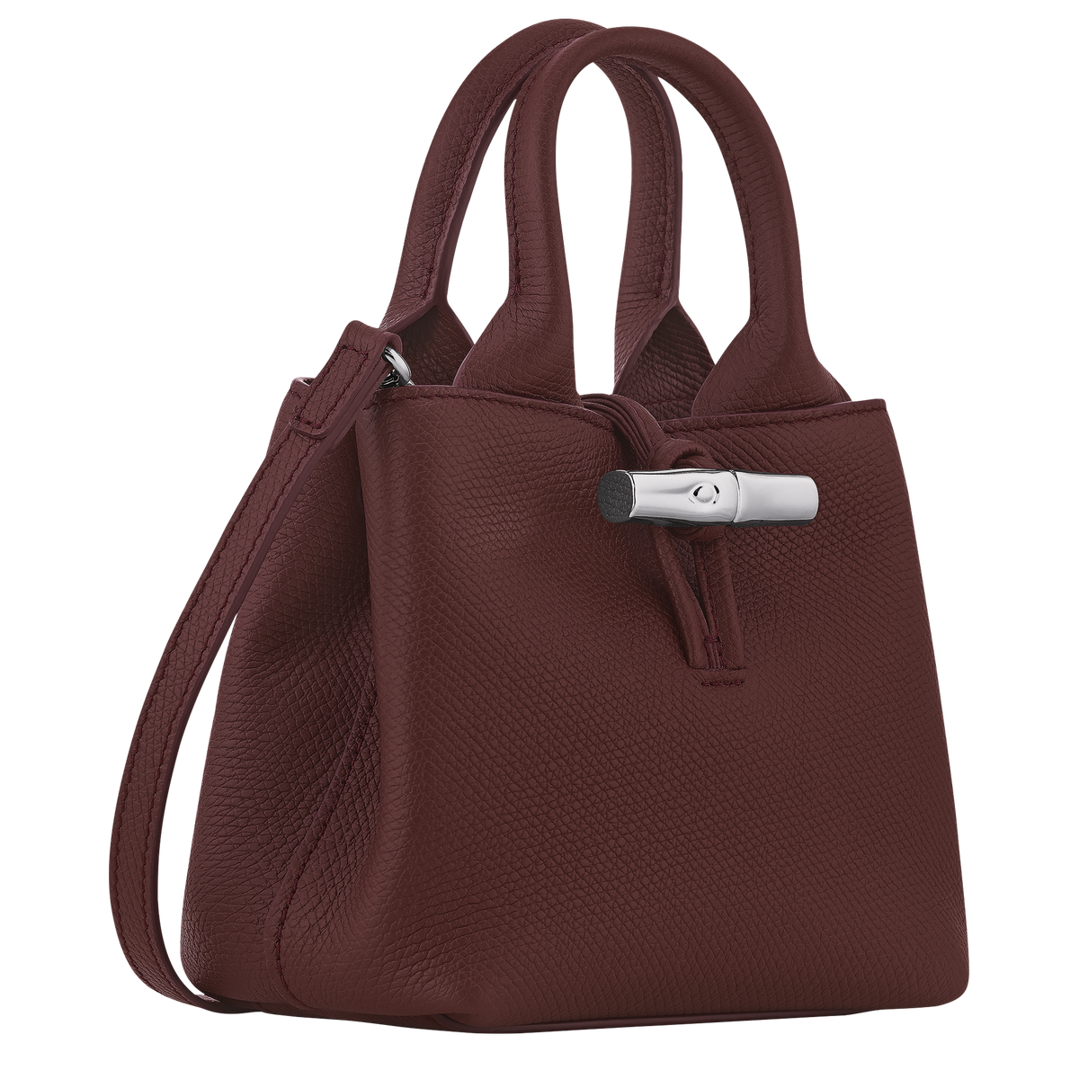 Longchamp Le Roseau XS Handbag - Burgundy