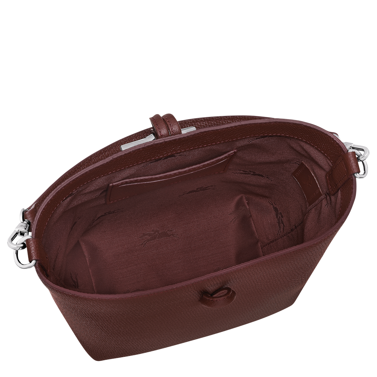 Longchamp Le Roseau XS Bucket Bag - Burgundy