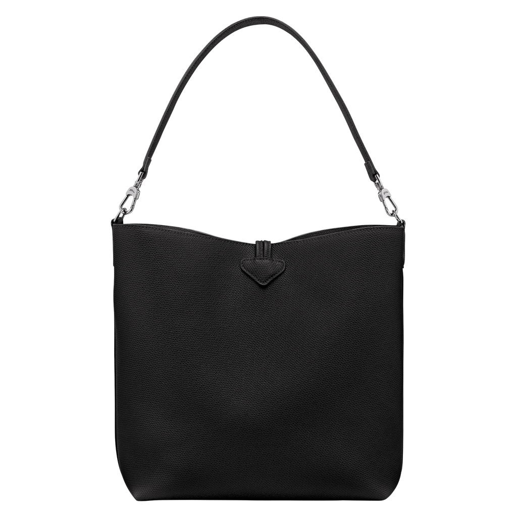 Longchamp Le Roseau M Hobo Bag - Black