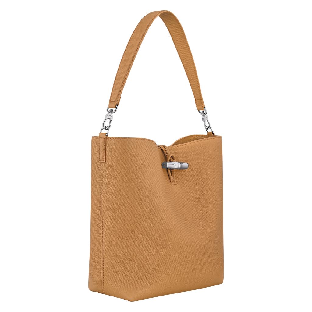 Longchamp Le Roseau M Hobo Bag - Walnut