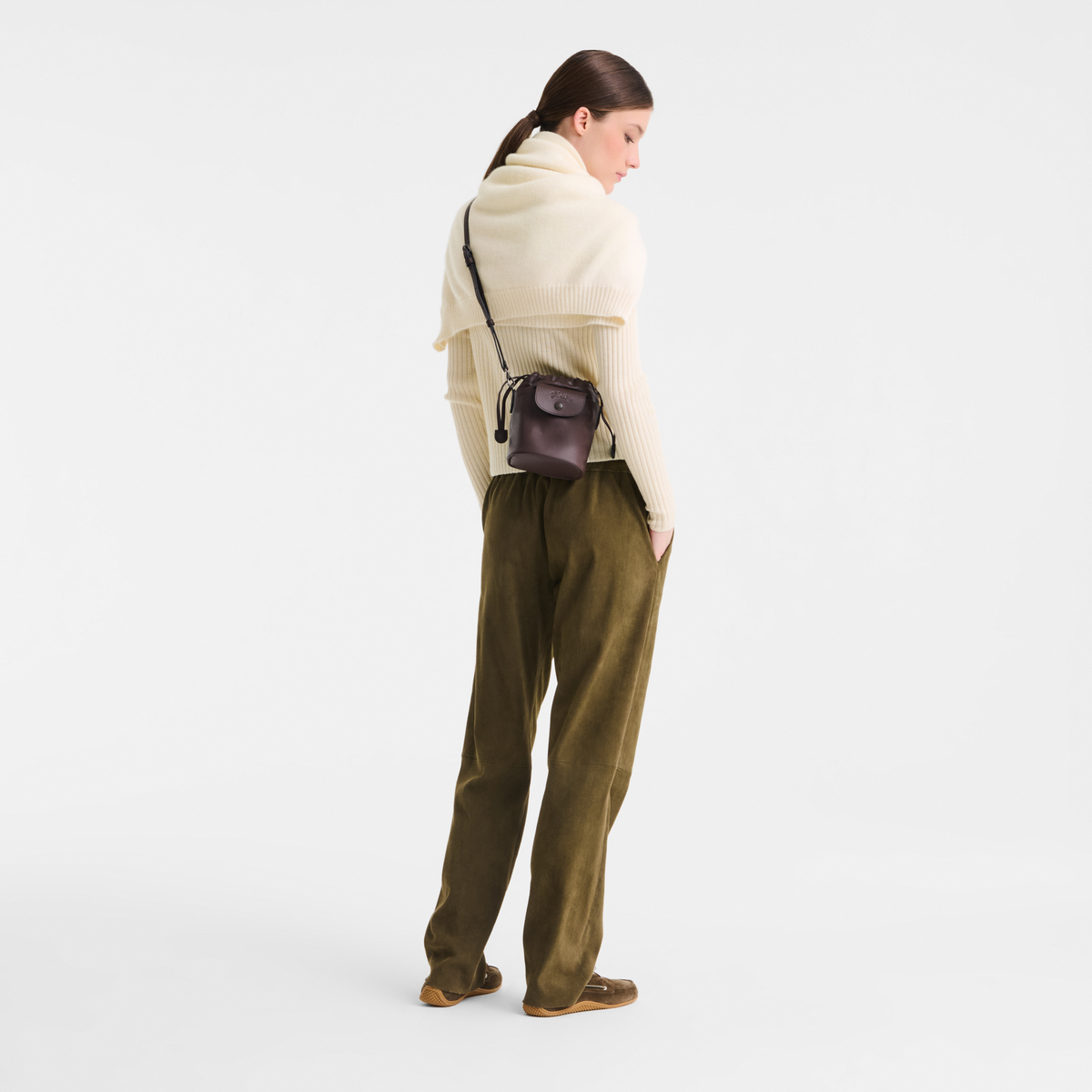 Longchamp Le Pliage Xtra XS Bucket Bag - Mocha