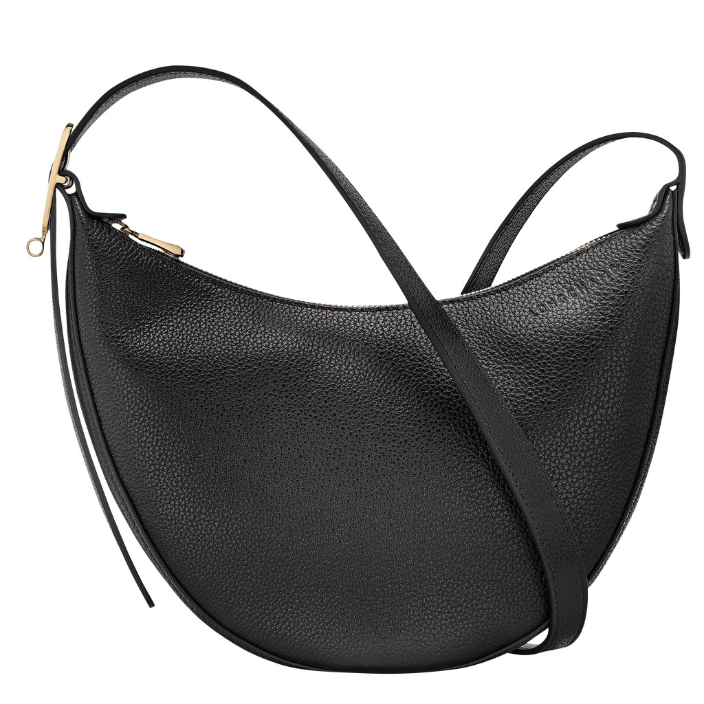 Longchamp Le Foulonné S Crossbody Bag - Black