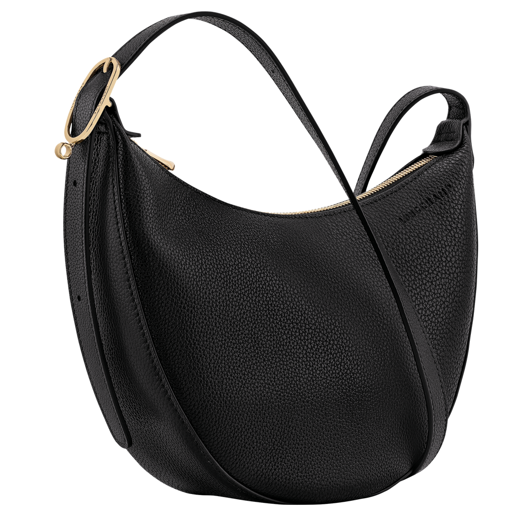 Longchamp Le Foulonné S Crossbody Bag - Black