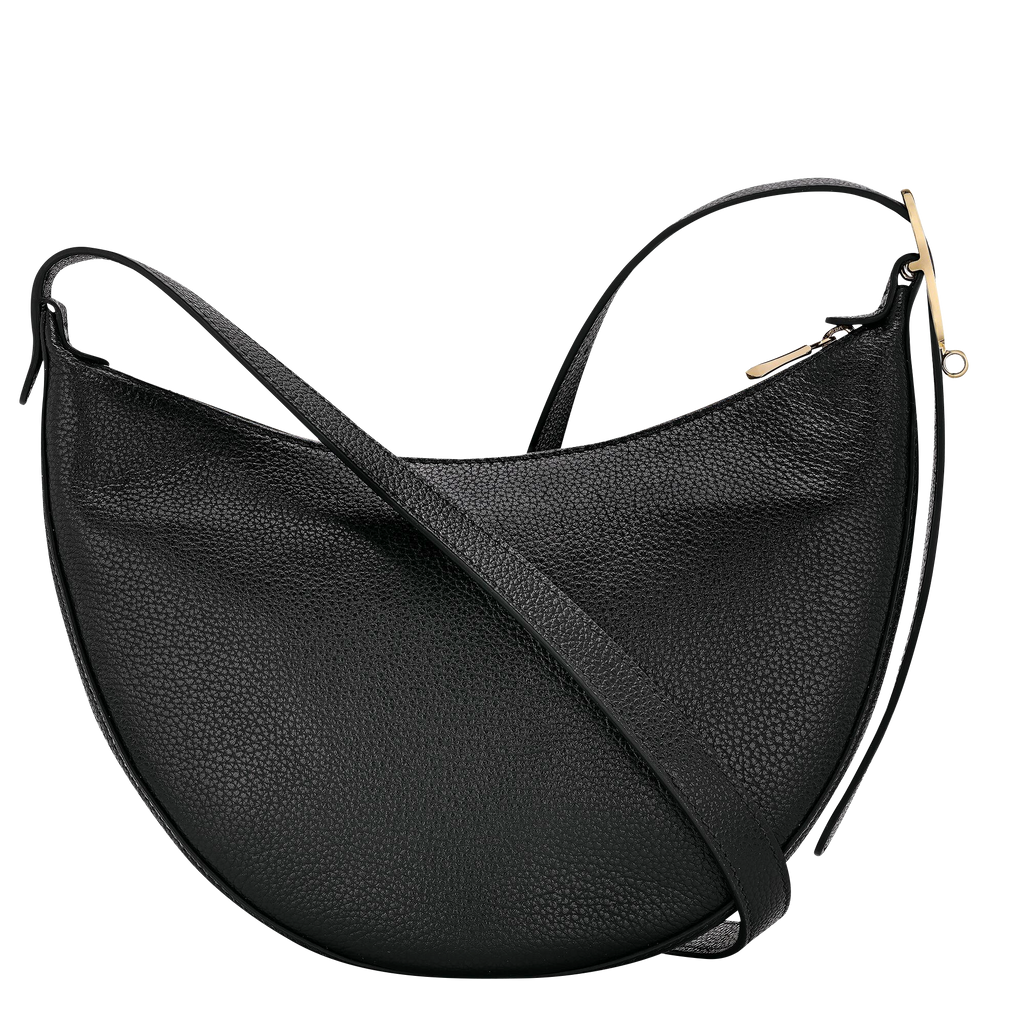 Longchamp Le Foulonné S Crossbody Bag - Black