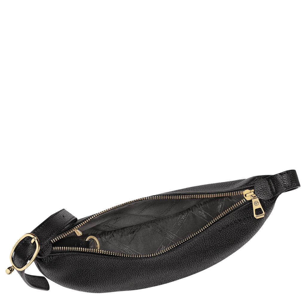 Longchamp Le Foulonné S Crossbody Bag - Black
