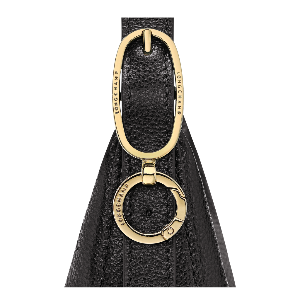 Longchamp Le Foulonné S Crossbody Bag - Black