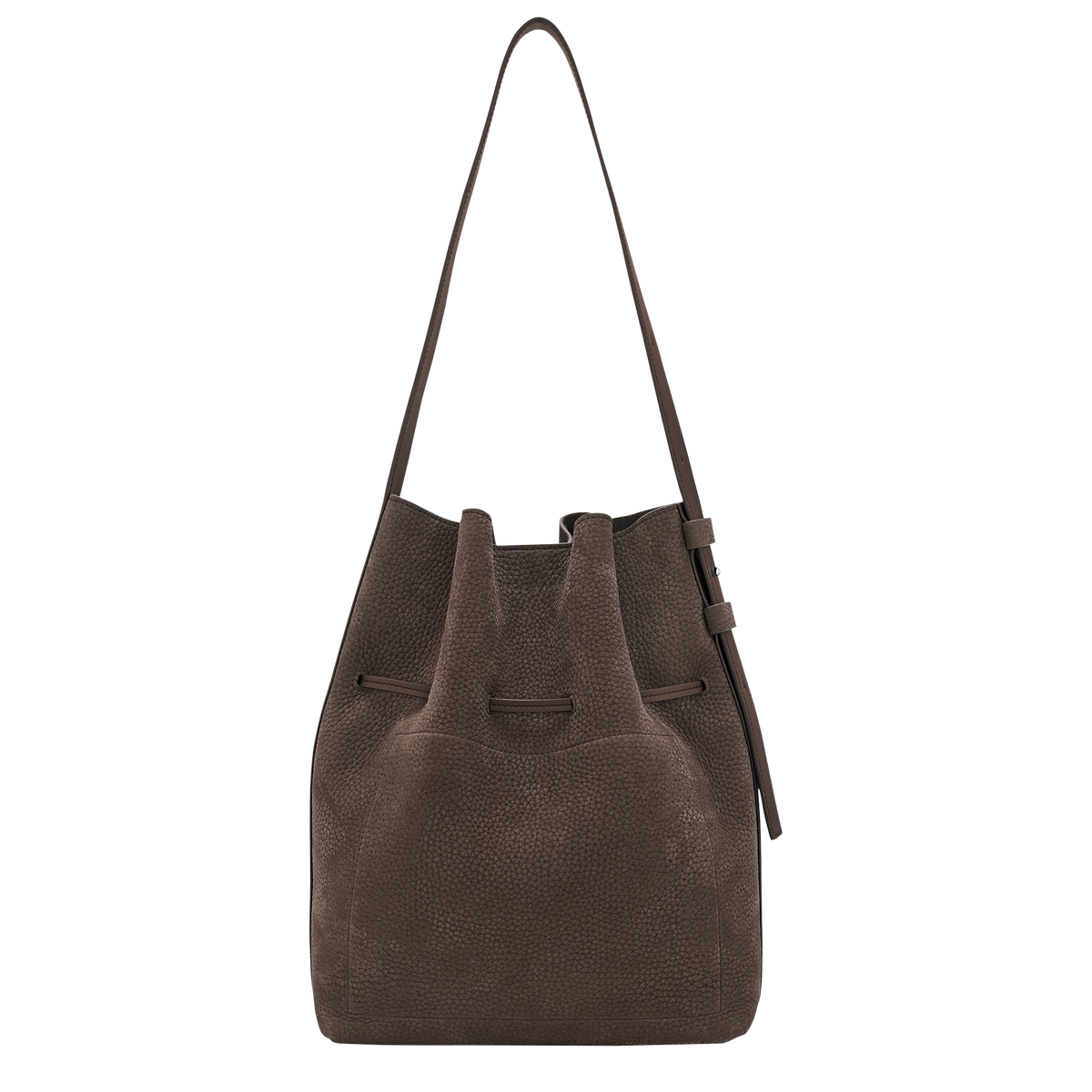 Longchamp Le Roseau M Shoulder Bag - Mocha