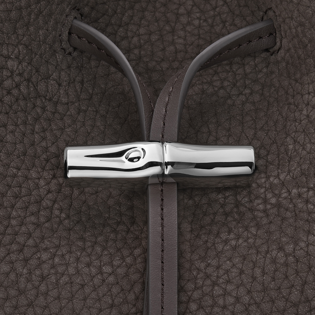 Longchamp Le Roseau M Shoulder Bag - Mocha