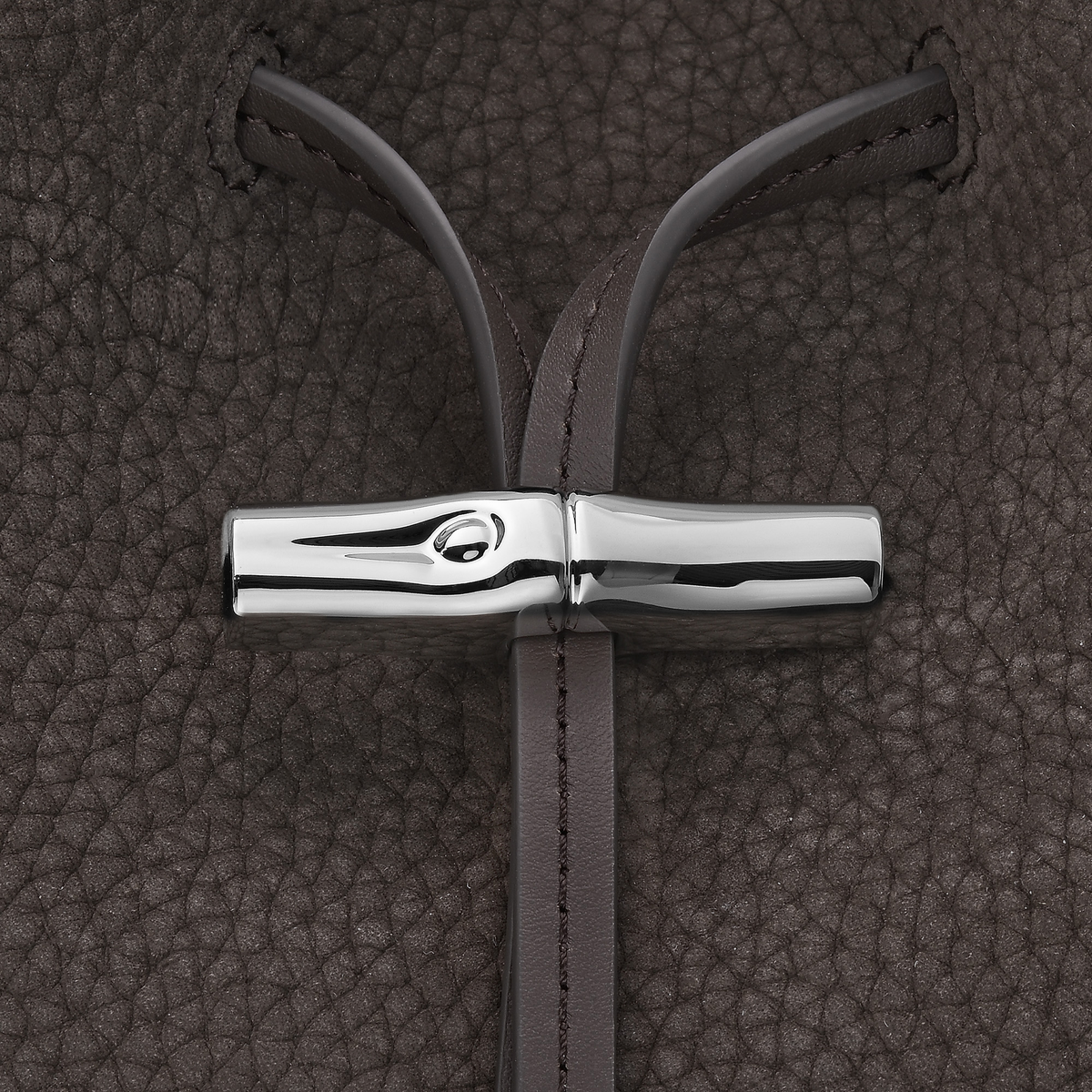 Longchamp Le Roseau M Shoulder Bag - Mocha