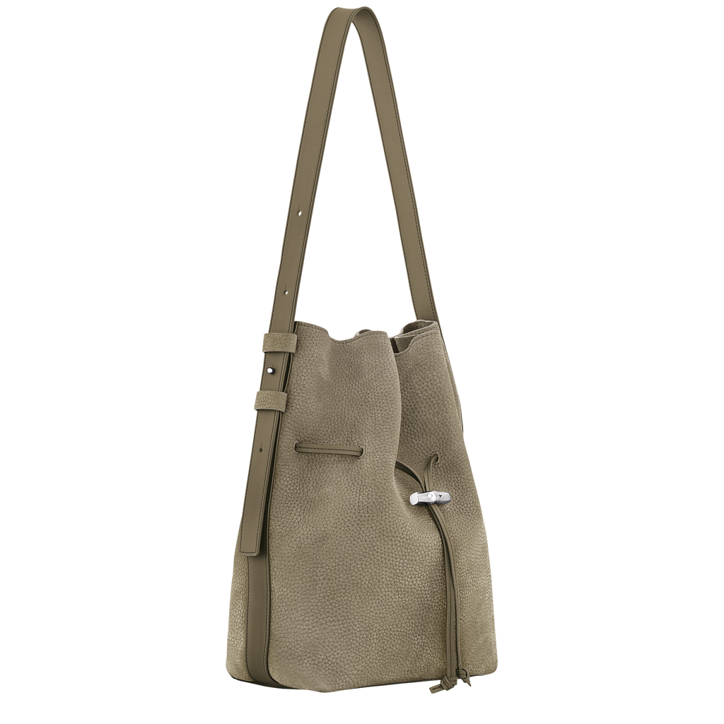 Longchamp Le Roseau M Shoulder Bag - Lichen