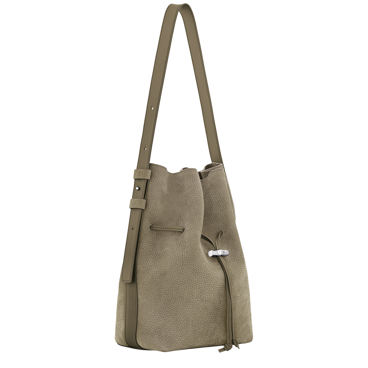 Longchamp Le Roseau M Shoulder Bag - Lichen