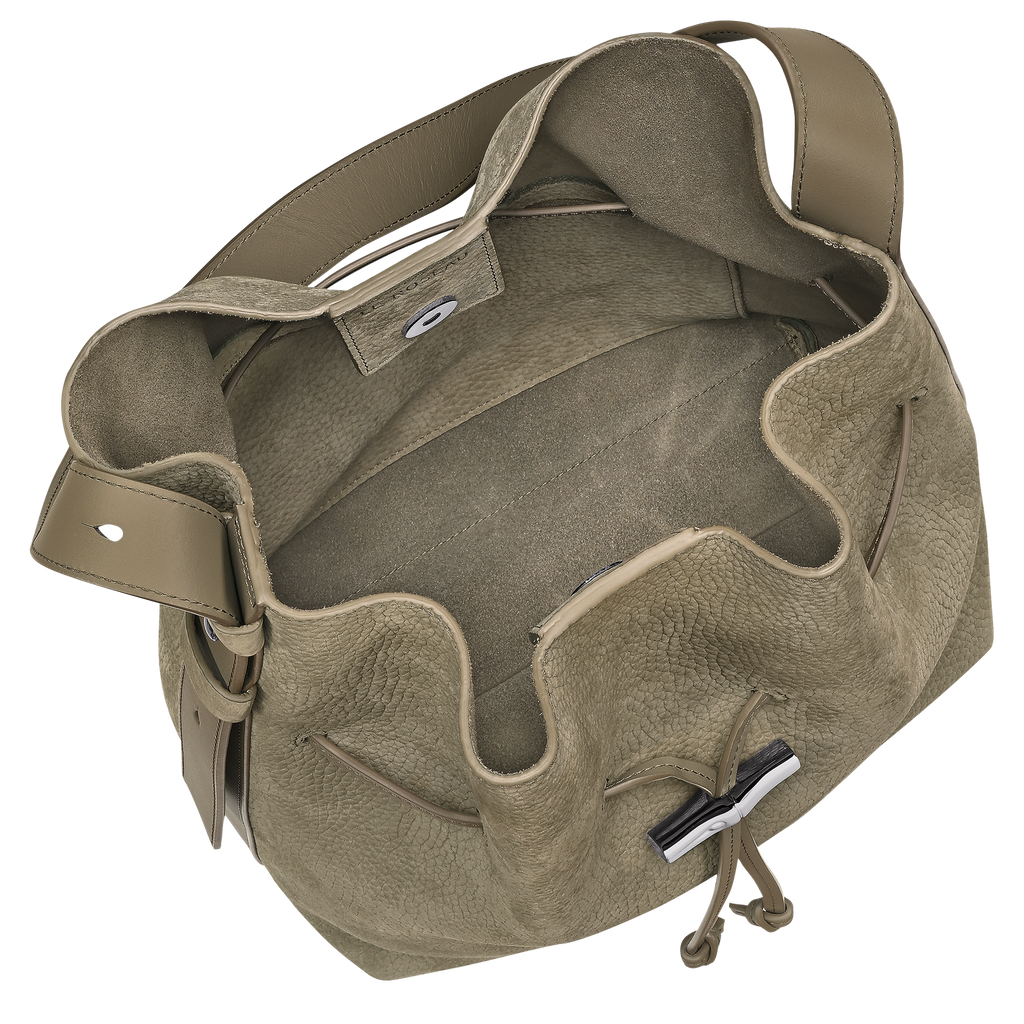 Longchamp Le Roseau M Shoulder Bag - Lichen