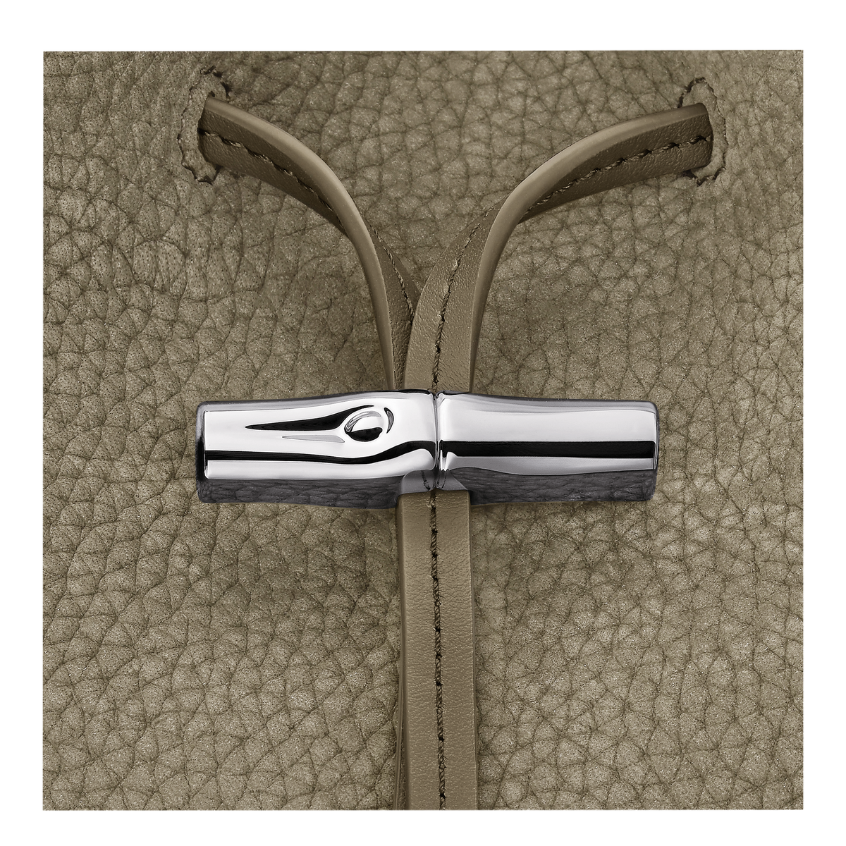 Longchamp Le Roseau M Shoulder Bag - Lichen