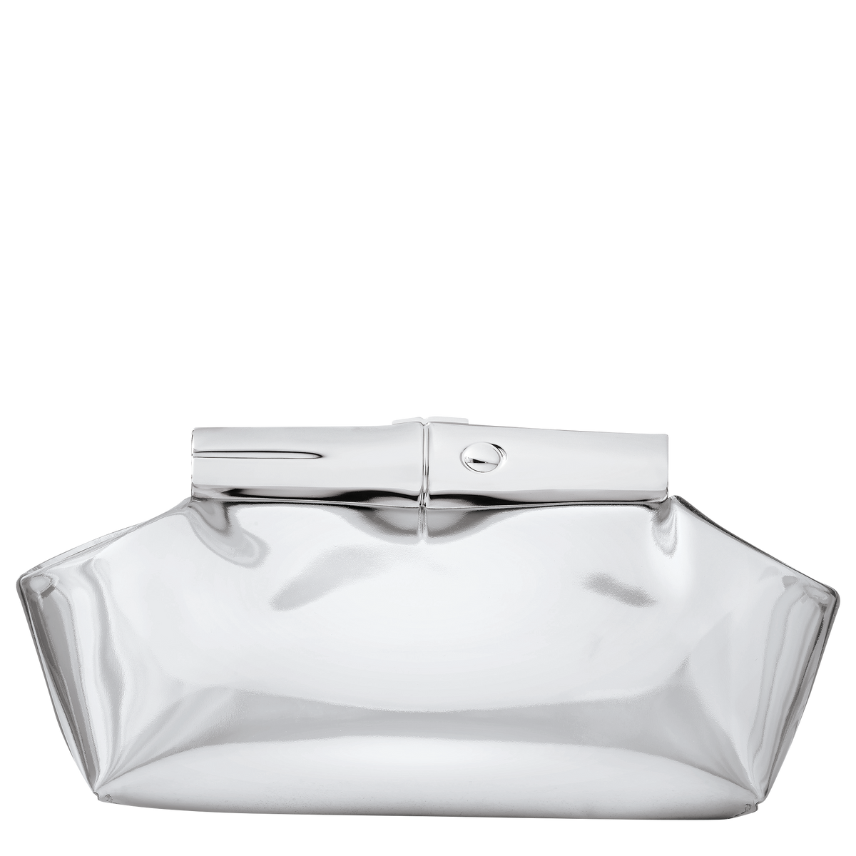 Longchamp Le Roseau S Pouch - Silver