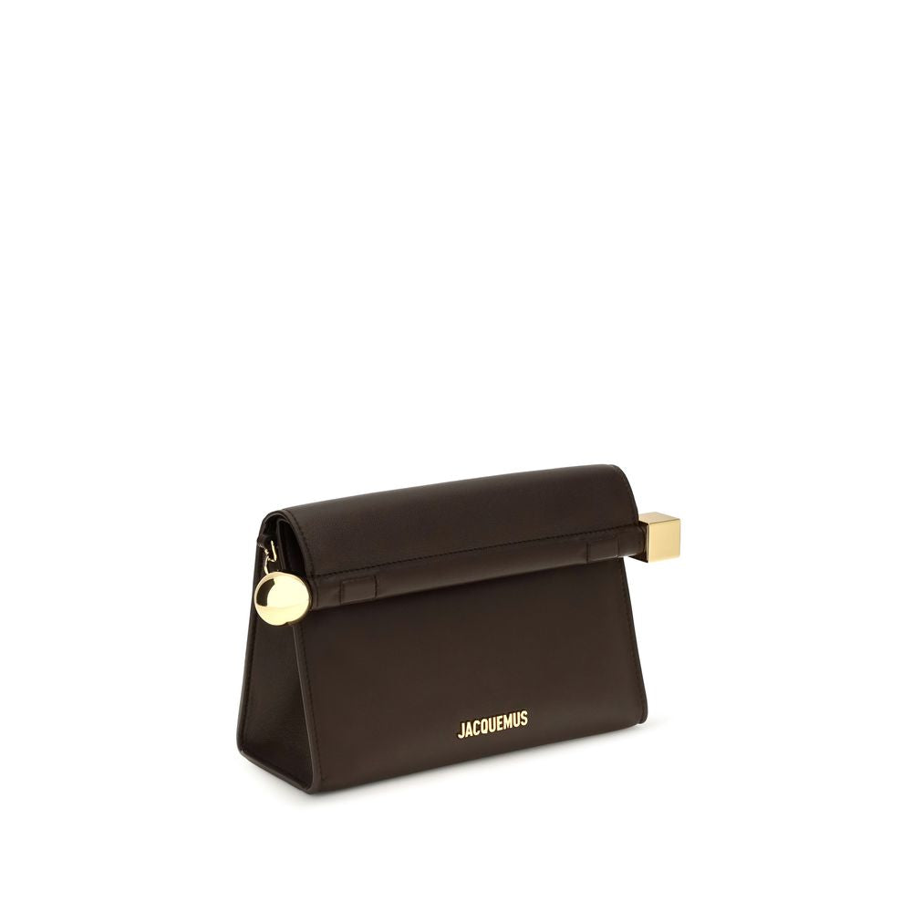 Jacquemus Le Rond Carré Clutch - Brown