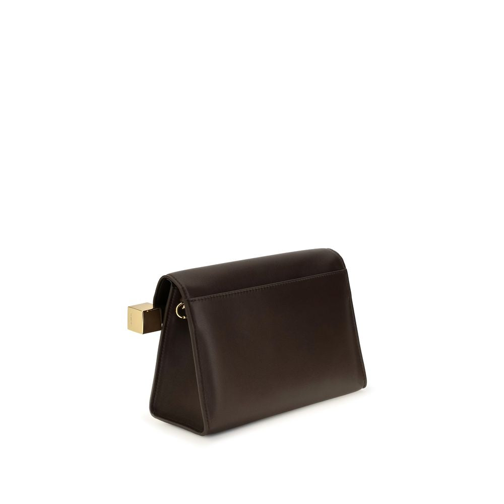 Jacquemus Le Rond Carré Clutch - Brown