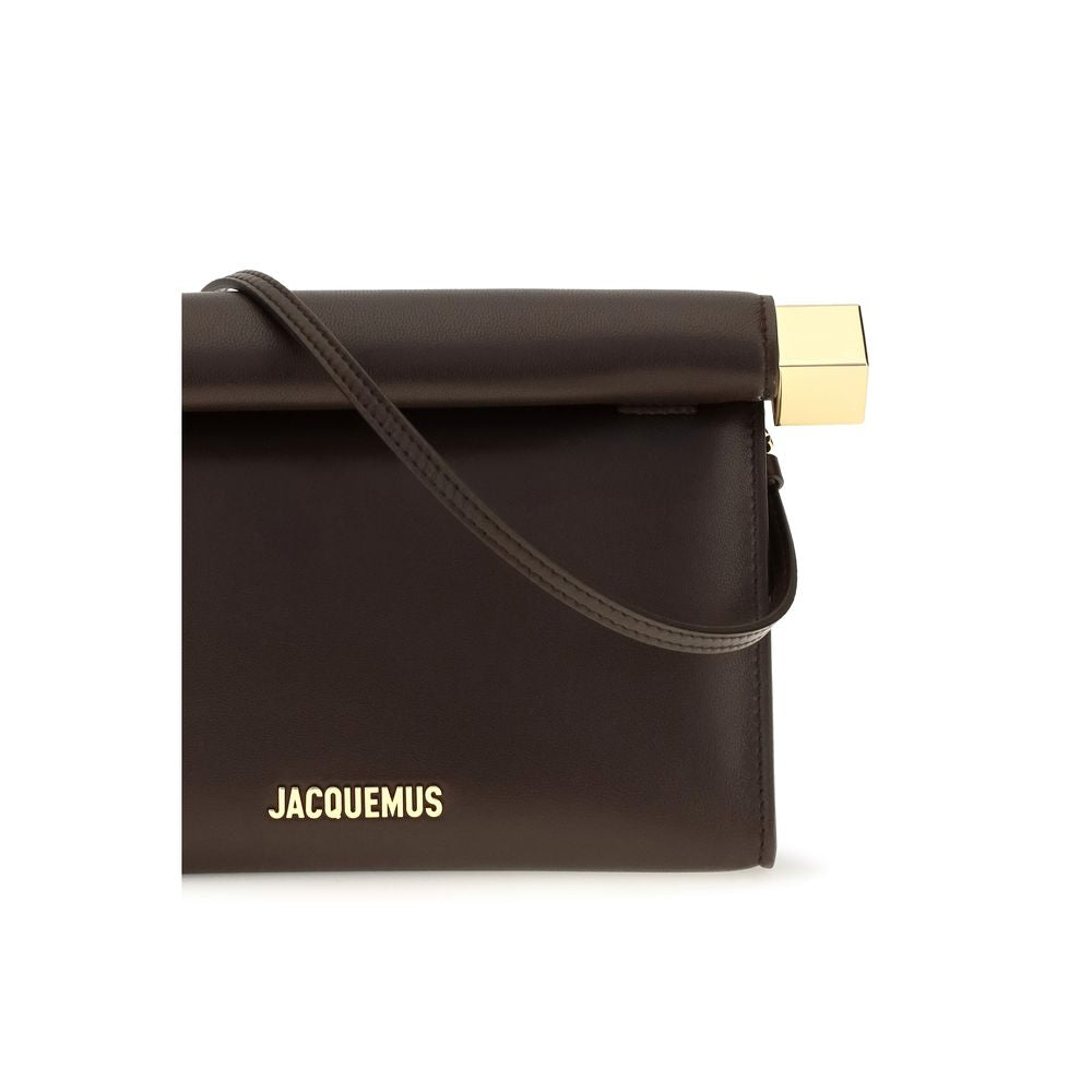 Jacquemus Le Rond Carré Clutch - Brown