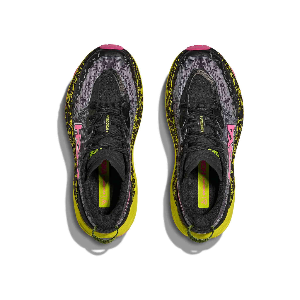 HOKA Speedgoat 6 Women's - Black / Neon HOKA Citrus