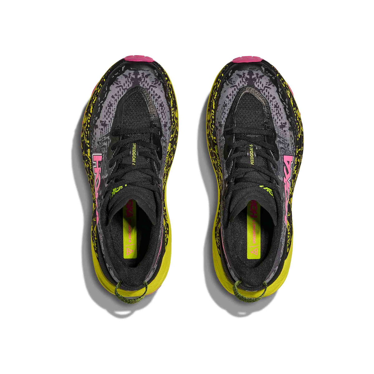 HOKA Speedgoat 6 Women's - Black / Neon HOKA Citrus