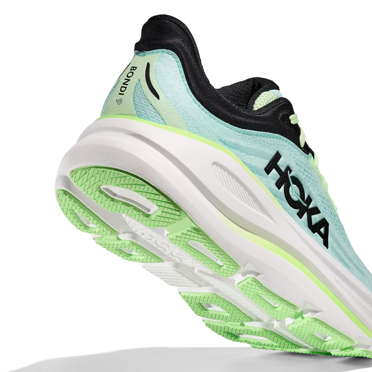 HOKA Bondi 9 Men's - Luna Moth / Blue Spark