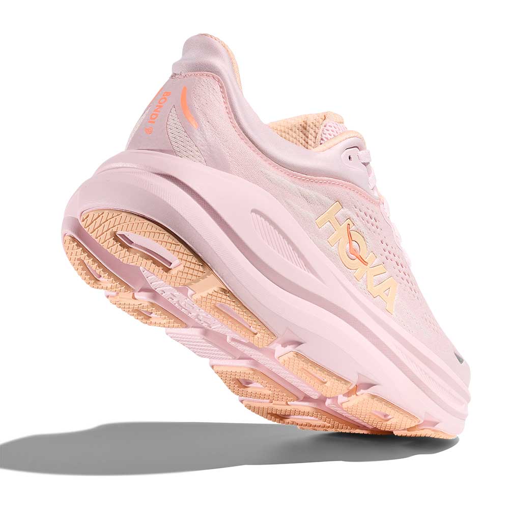 HOKA Bondi 9 Women's - Lilac Cream / Tangerine Glow