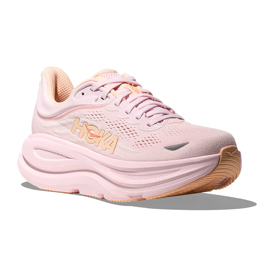 HOKA Bondi 9 Women's - Lilac Cream / Tangerine Glow