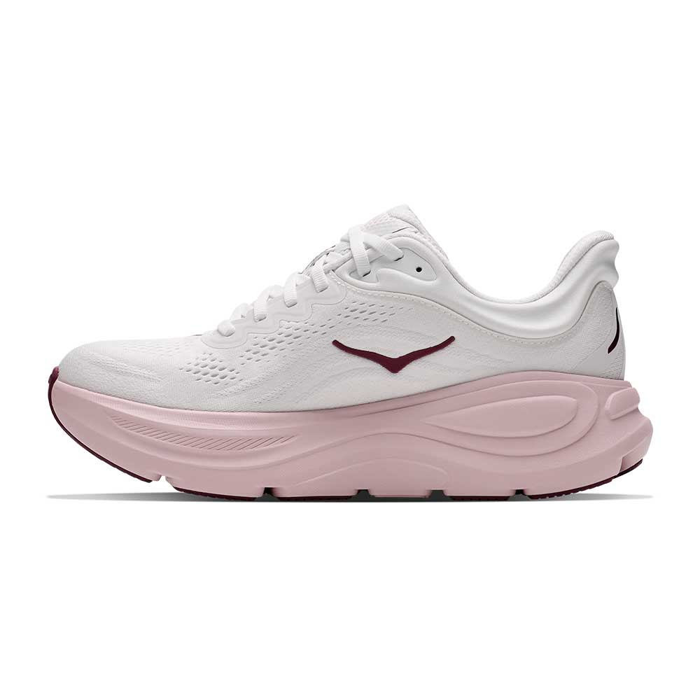 HOKA Bondi 9 Women's - White / Pink Opal