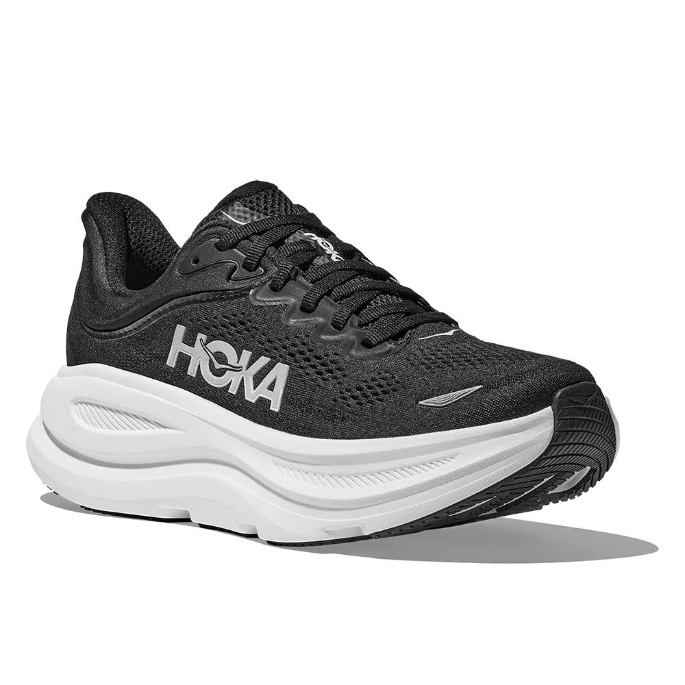 HOKA Bondi 9 Men's - Black / White