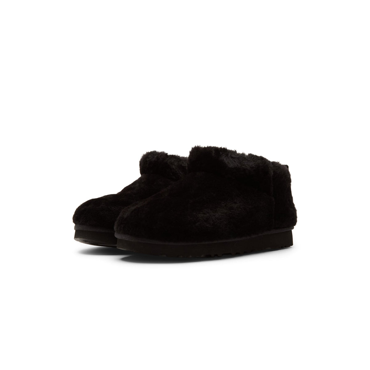 UGG Classic Ultra Mini Fluffed - Black