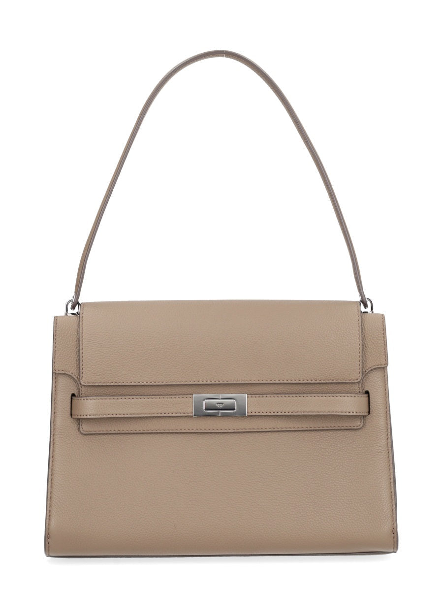 Tory Burch Lee Radziwill Shoulder Bag - Beige