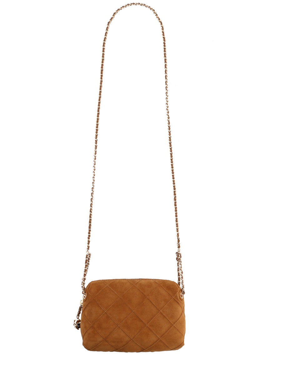 Tory Burch Fleming Convertible Shoulder Bag - Brown