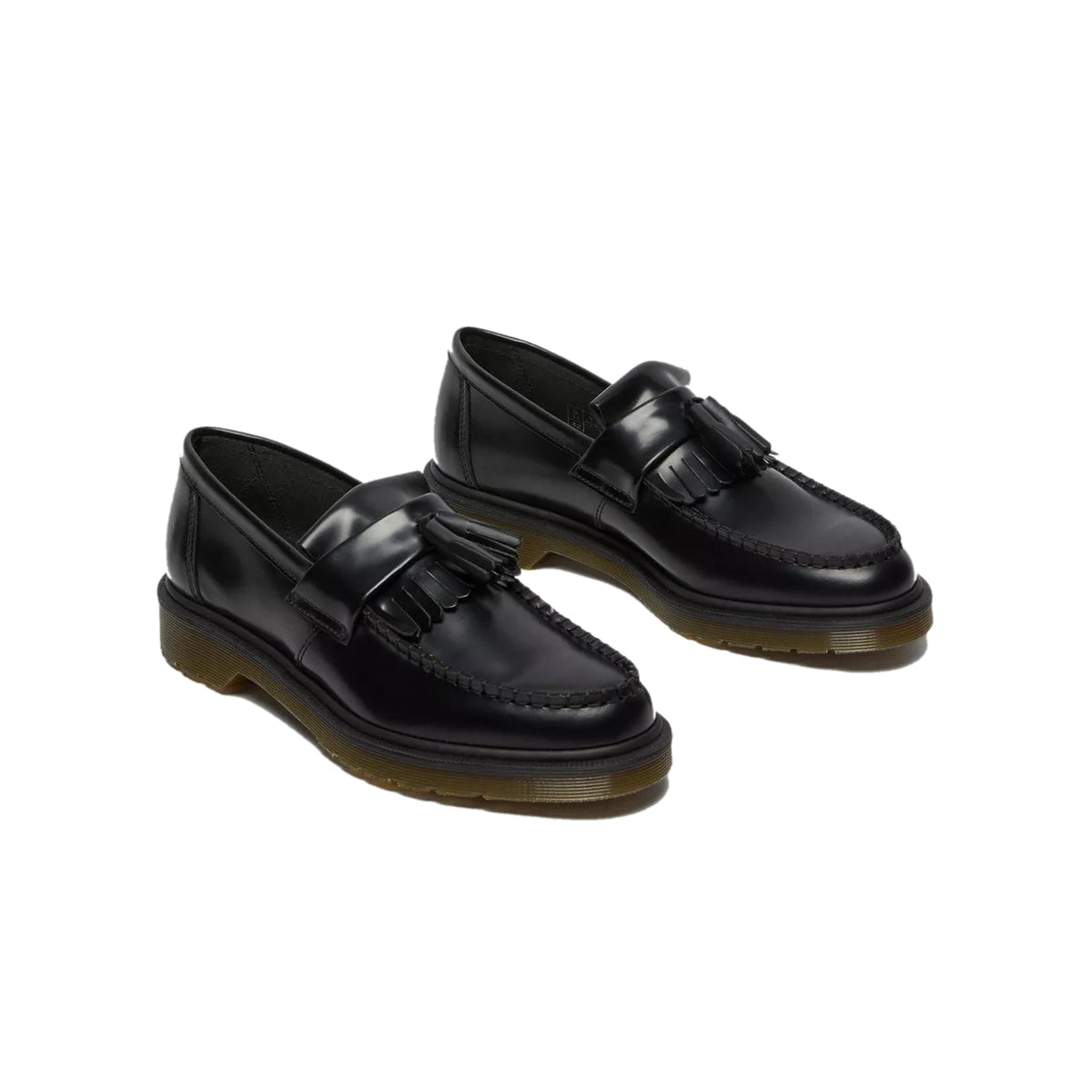 Dr. Martens Adrian Tassel Loafer - Black Polished Smooth
