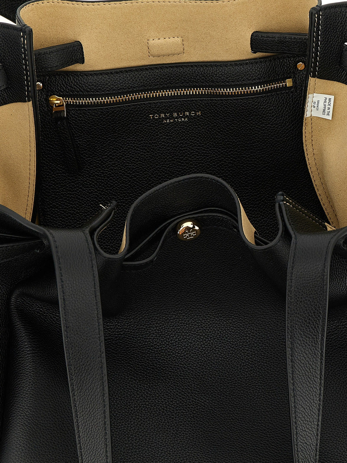 Tory Burch Romy Large Tote - Black