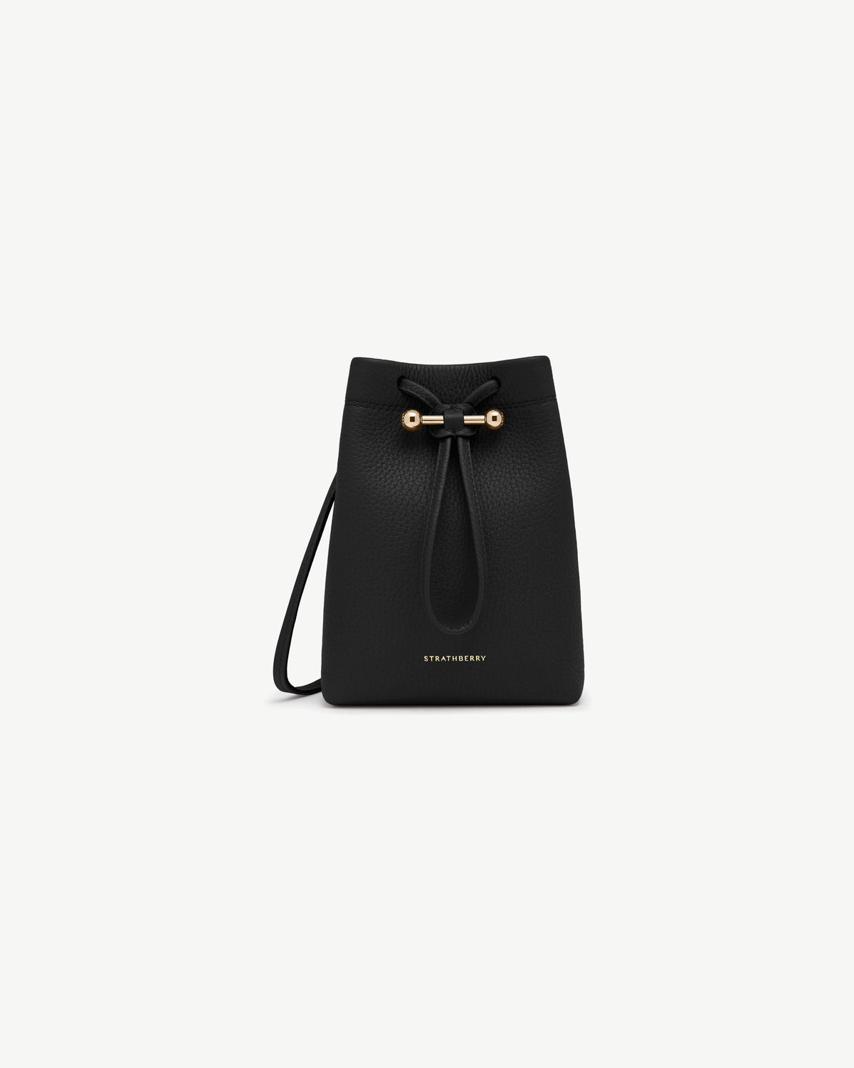 Strathberry Osette Midi Pouch - Black