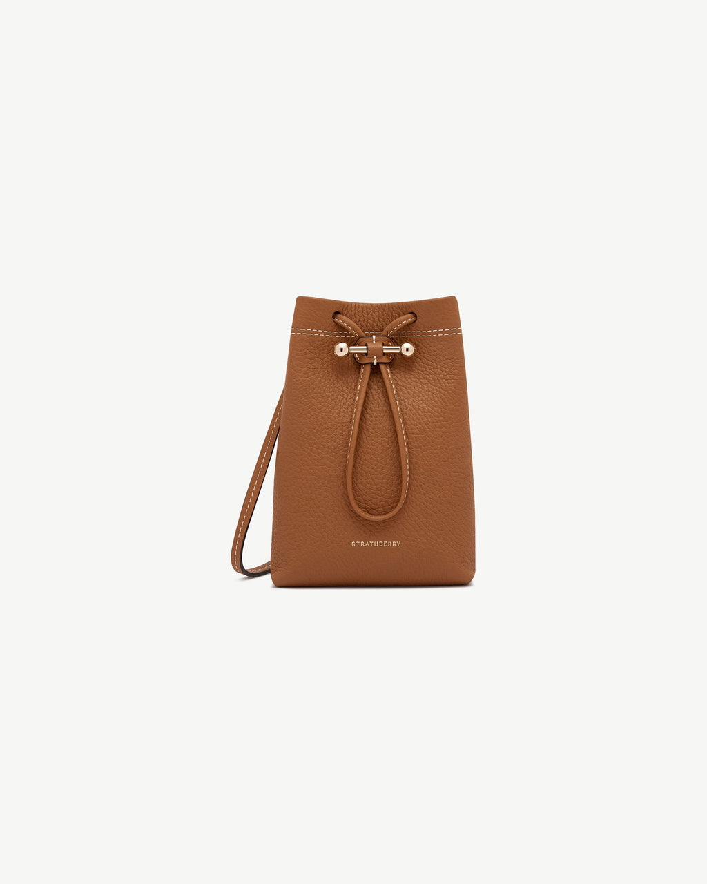 Strathberry Osette Midi Pouch - Tan