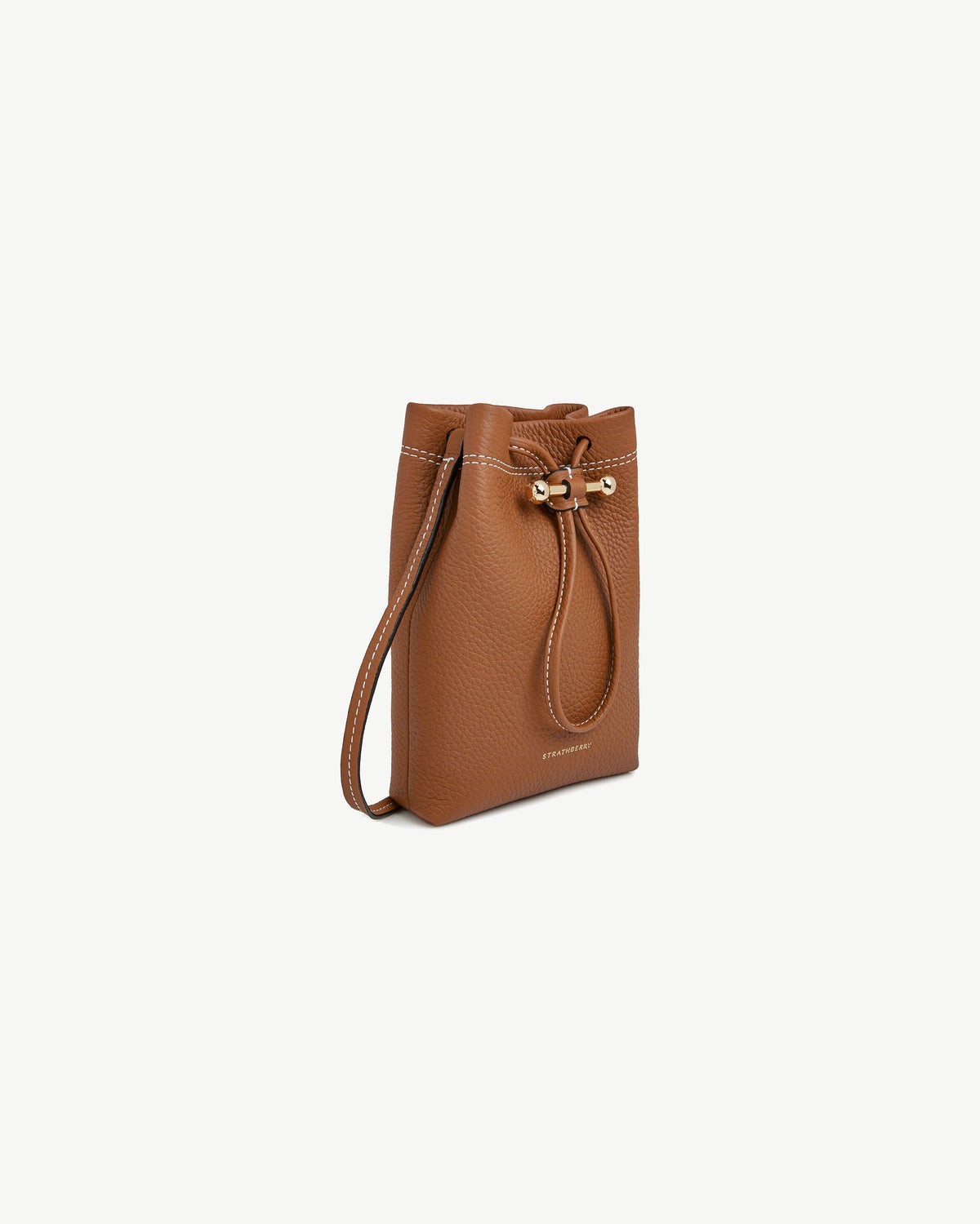 Strathberry Osette Midi Pouch - Tan