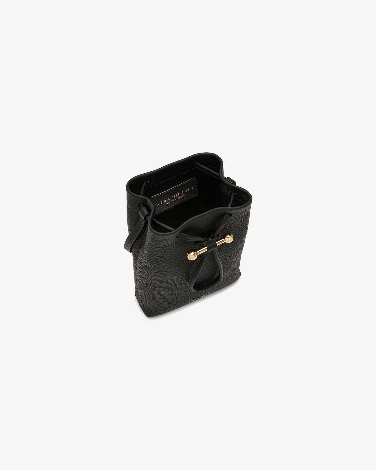 Strathberry Osette Midi Pouch - Black