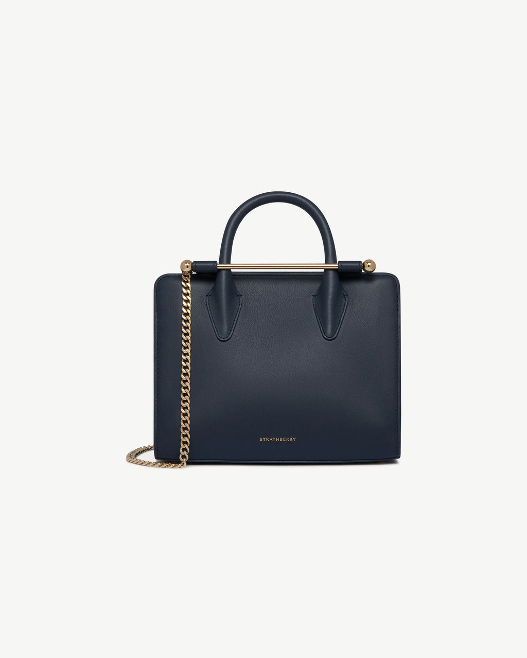 Strathberry Mini Tote - Marine Blue