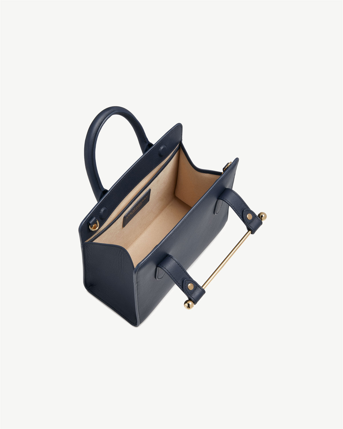 Strathberry Mini Tote - Marine Blue