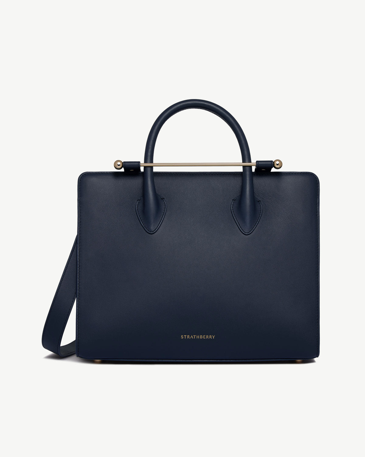 Strathberry Midi Tote - Marine Blue