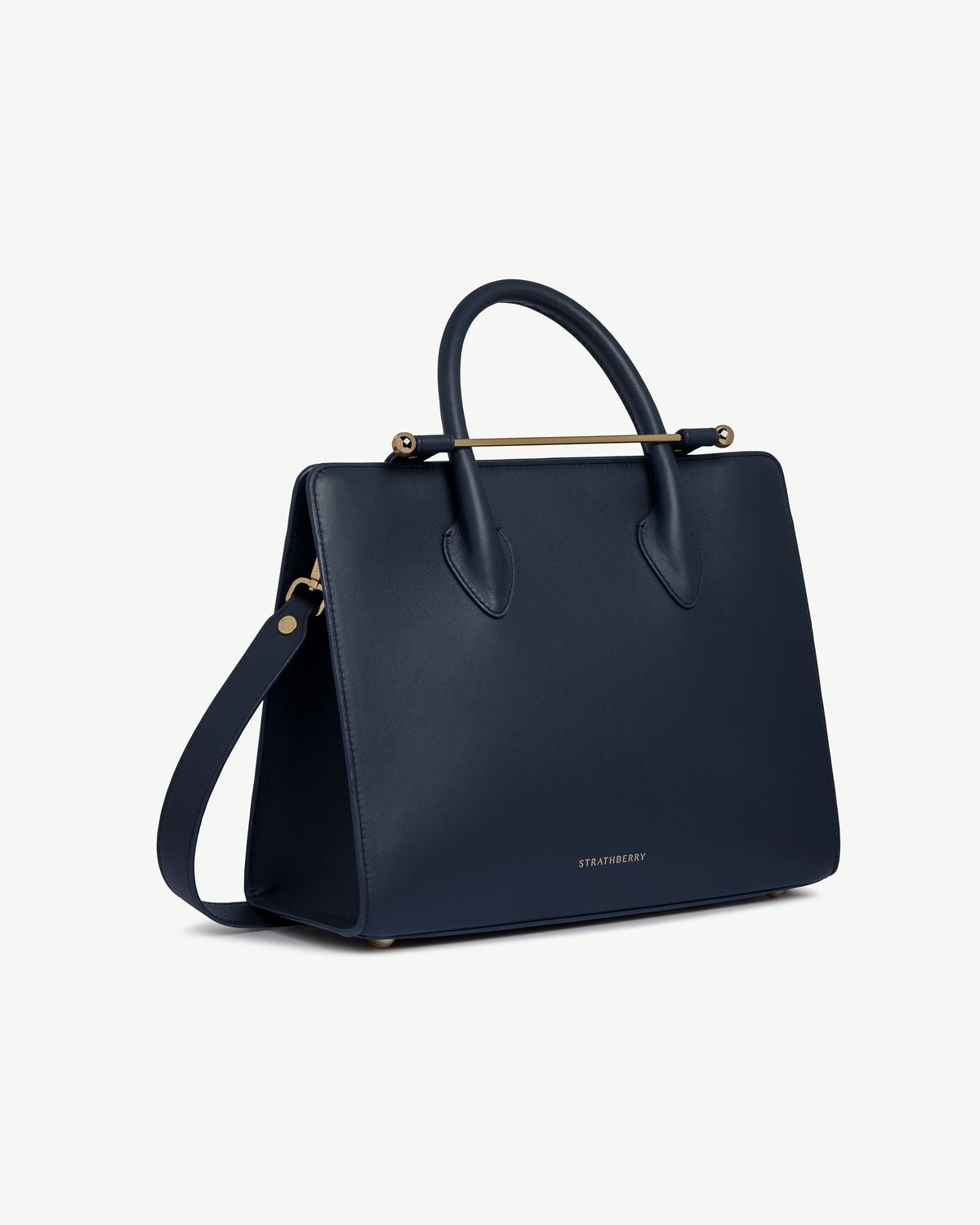Strathberry Midi Tote - Marine Blue