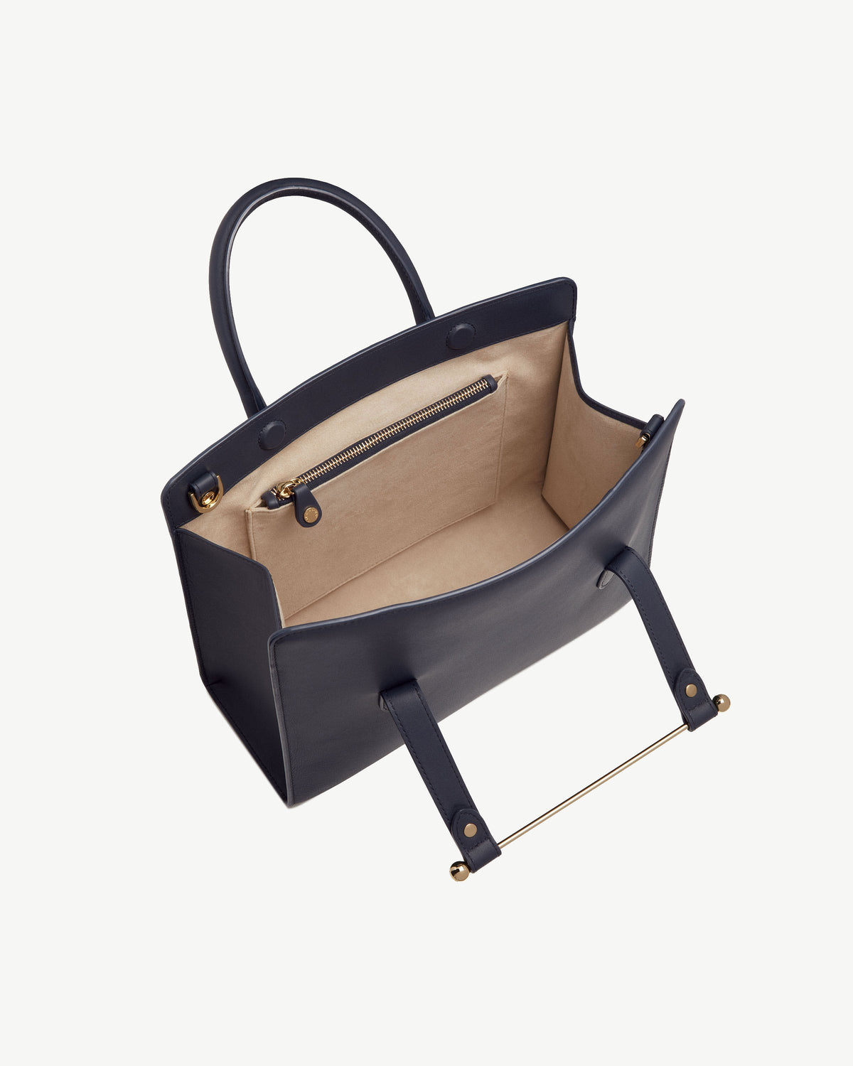 Strathberry Midi Tote - Marine Blue