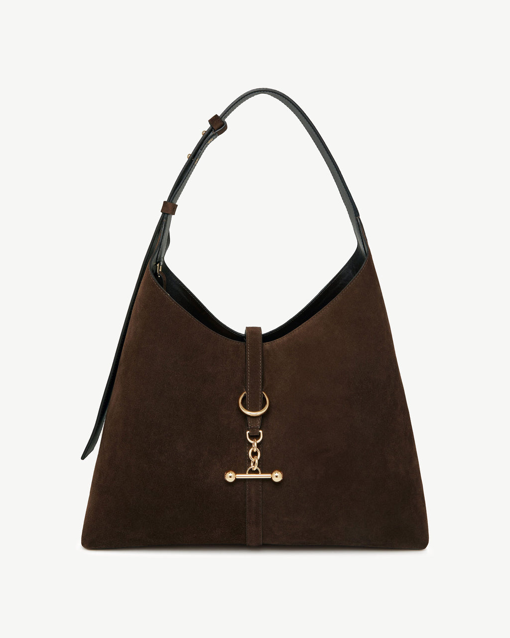 Strathberry Kite Hobo Maxi - Chocolate Suede