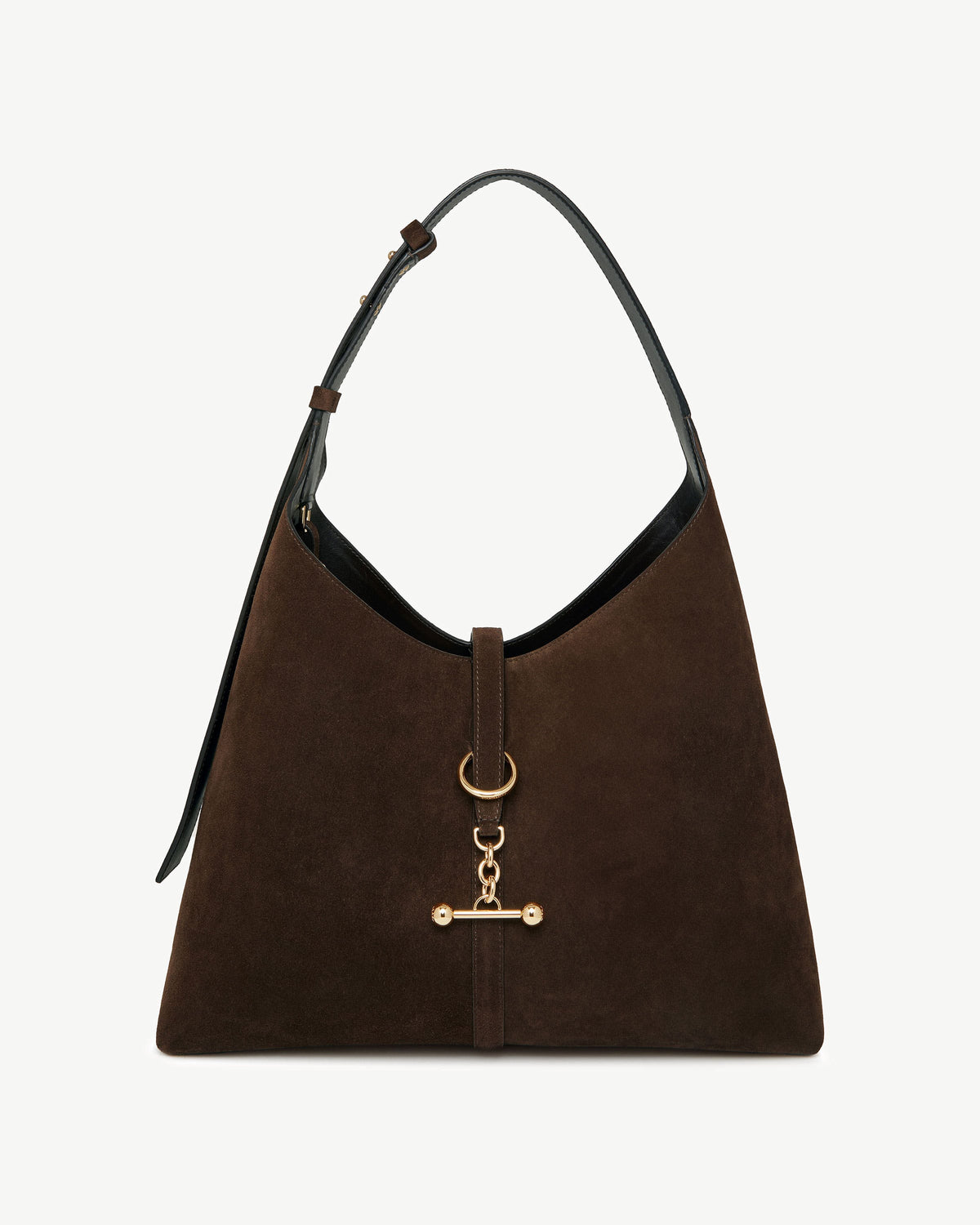 Strathberry Kite Hobo Maxi - Chocolate Suede
